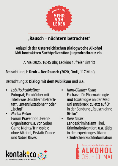 Ankündigung Rausch - nüchtern betrachtet
