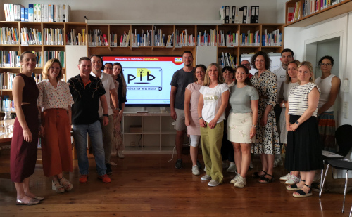 Erinnerungsfoto vom letzten betriebsübergreifenden pib-Seminar